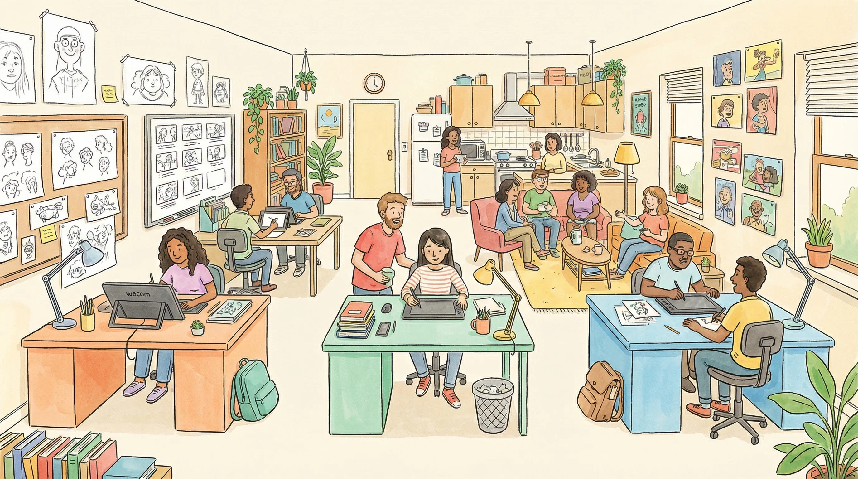 性奴 | 专业视频创作社区 | 原创不易动画师社区工作空间 - 创作者协作交流场景